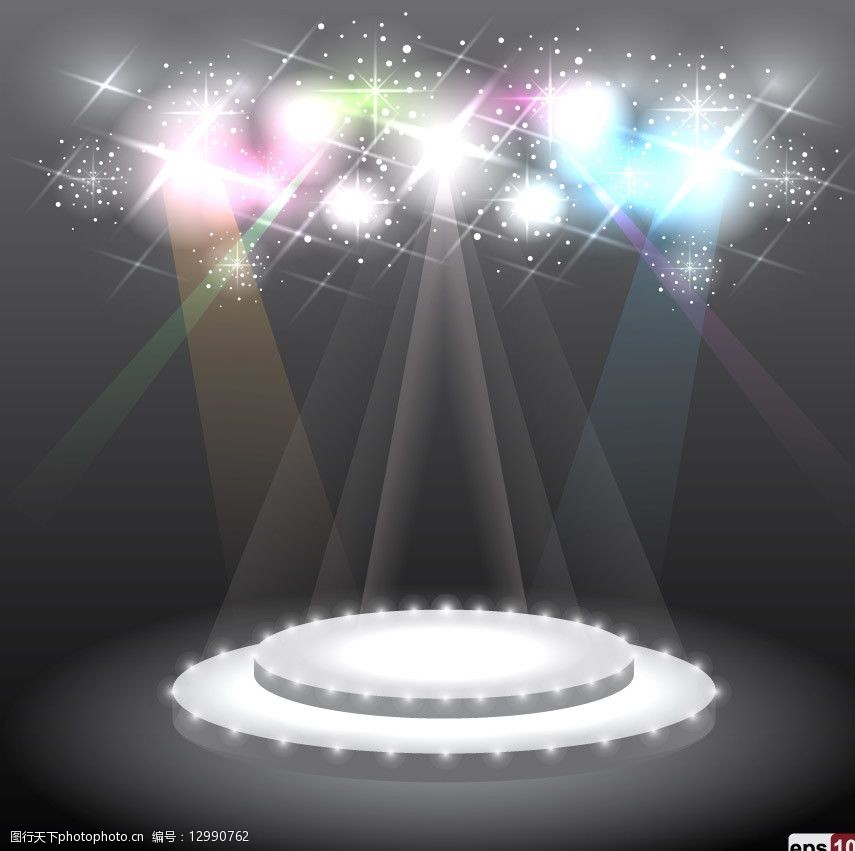 梦幻舞台灯光背景下的票务服务新体验