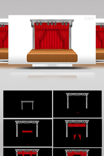 舞台幕布图片素材免费下载与专业搭建服务指南